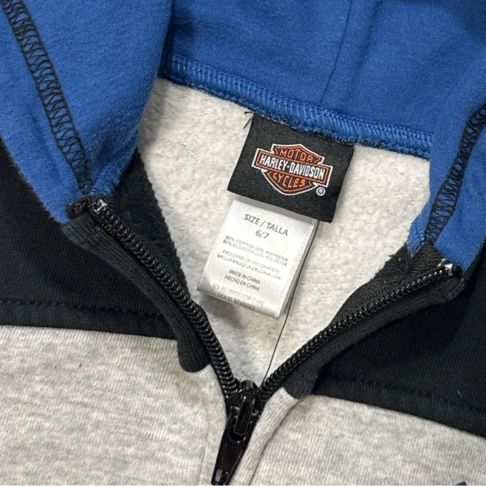 Harley-Davidson Kids Two-Tone‎ Hoodie